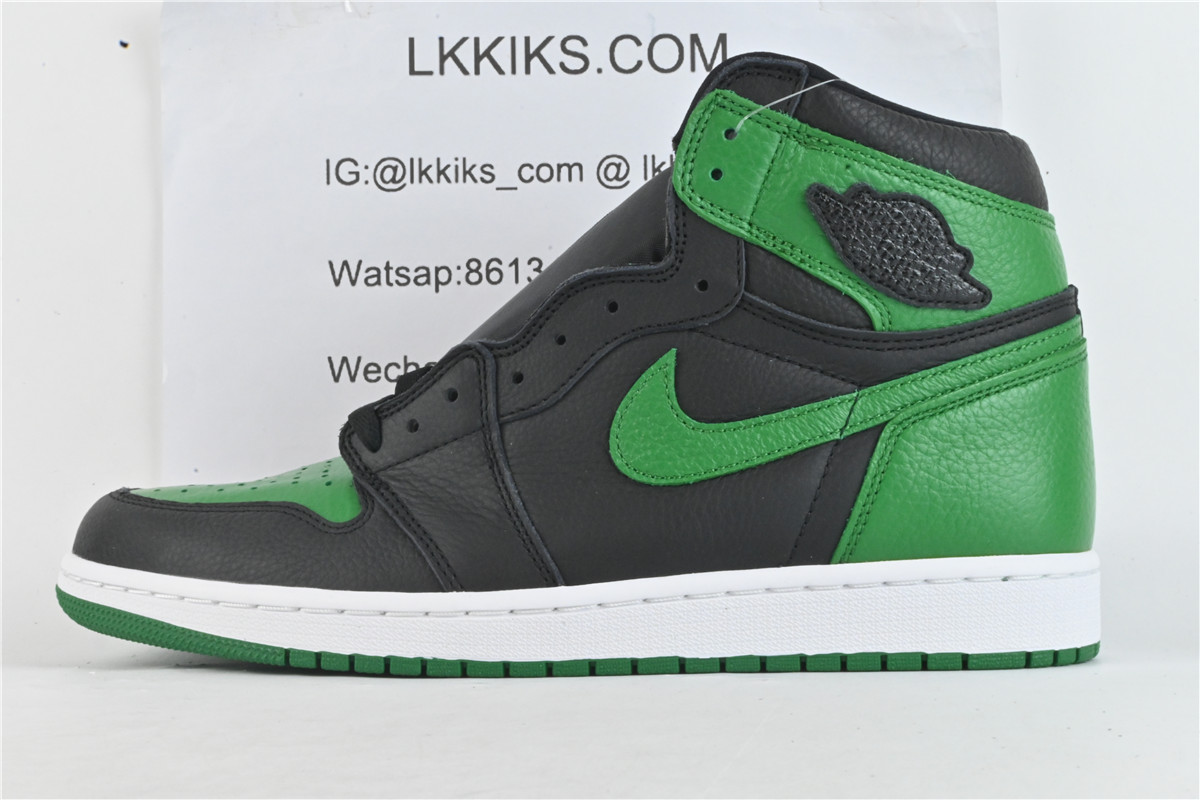 Jordan 1 Retro High Pine Green Black